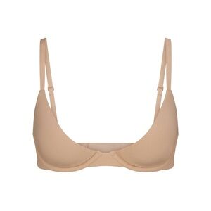 SKIMS Fits Everybody Plunge Bra in Clay. 32 A. NWT!
